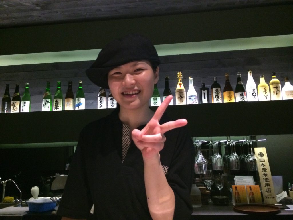 看板娘。