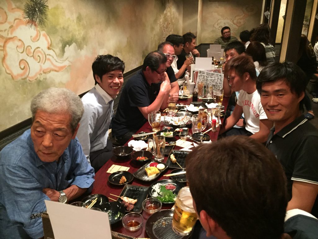 にわ・とりのすけ生田新道店にて懇親会