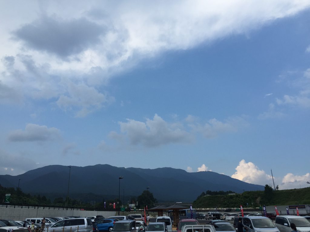 夏の比良山